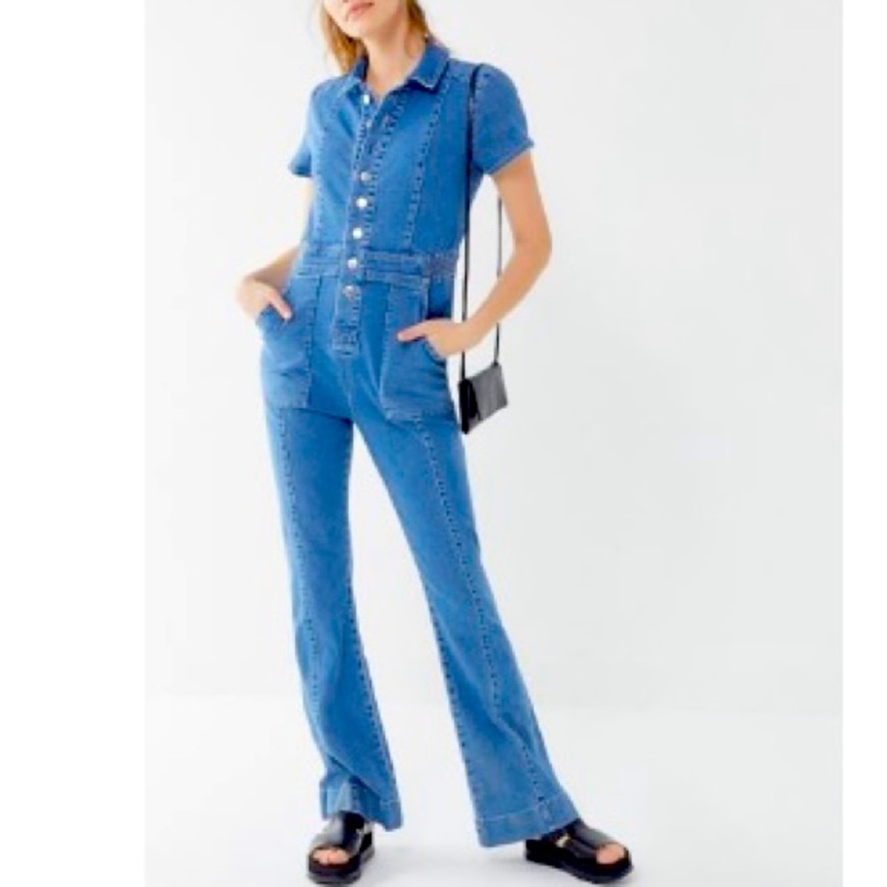 Bdg 70s style denim jumpsuit